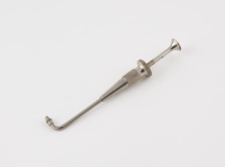 Dental amalgam carrier, nickel plated brass, German manufacture