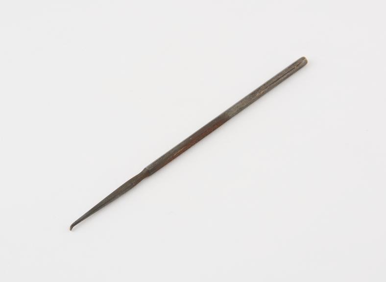 Enamel chisel, no.6, steel, English, 1870-1890