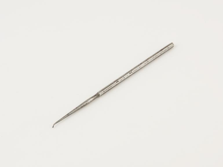 Dental excavator, no.1, steel, by Henry Coy, supplied by the S