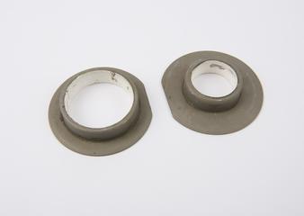 Two metal gaskets