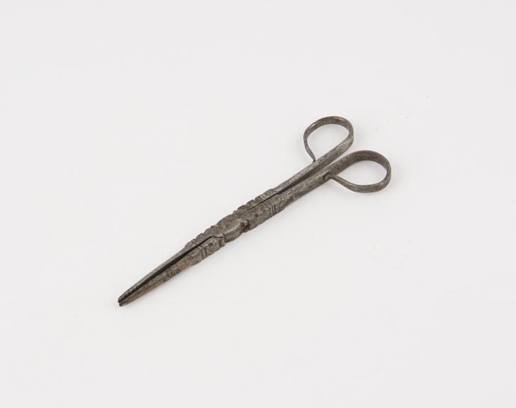 Extracting tweezers, steel, probably English, 1650-1780