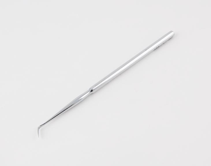 Dental plastics instrument, Buss pattern, chrome plated steel