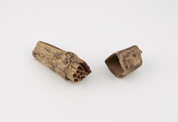 Pocket dental instrument cloth-covered vellum case