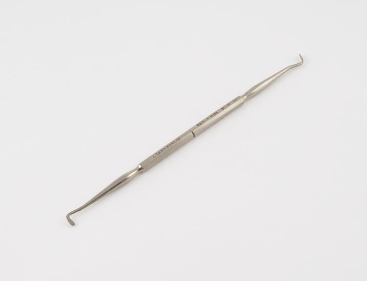 Dental plastic instrument, double ended, no