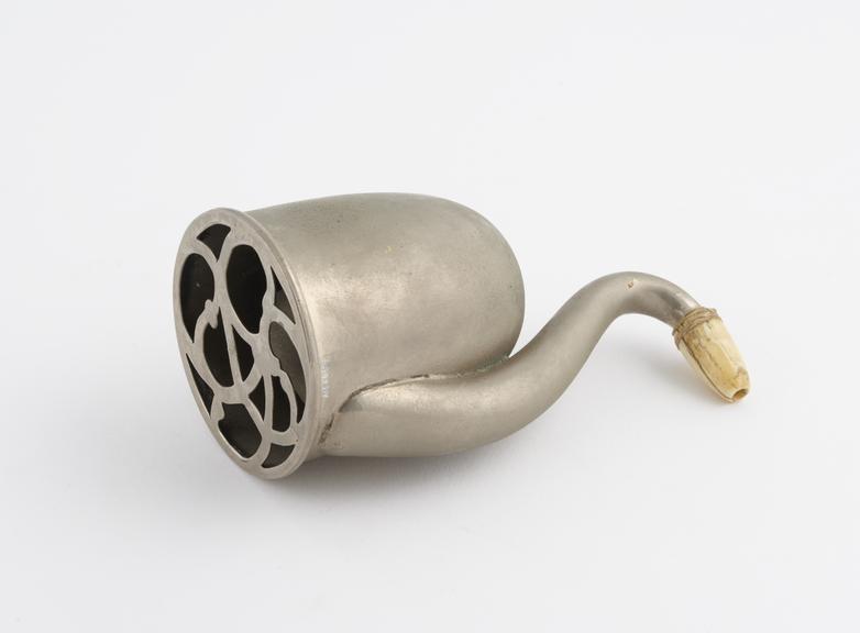 Swan shaped ear trumpet