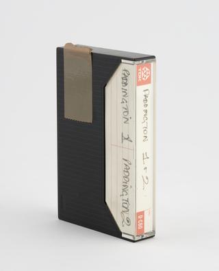 Tape, illustrating the development of the oral health education strategy of the Health Education Council