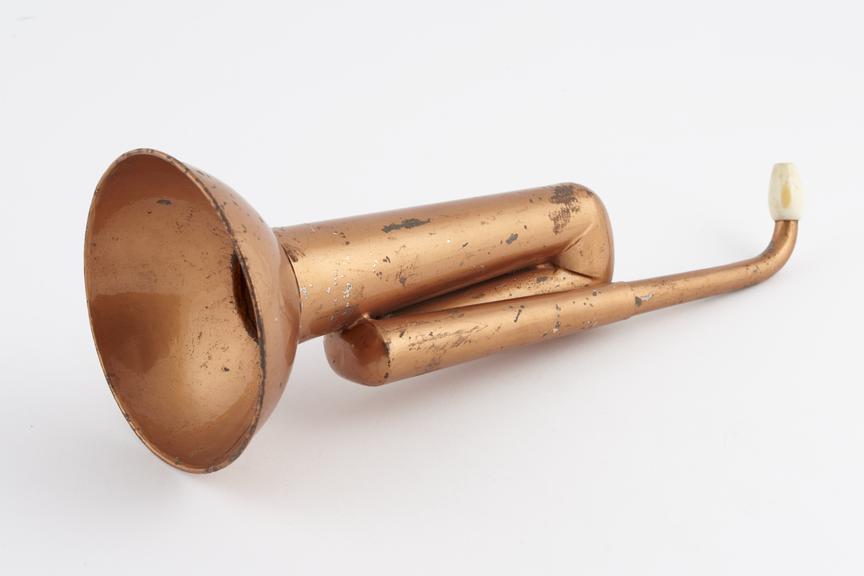 Tin plate ear trumpet