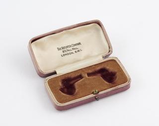 Leatherette case for mechanical hearing aids