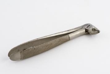 Lower right bicuspid dental forceps