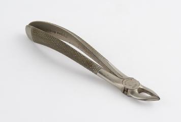Upper stump dental forceps by Maw