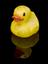 Toy duck used in preparation for the Rosetta probe mission, 2014