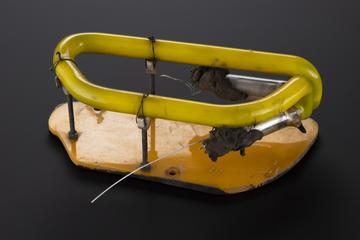 Beard motif from Band on the Wall music venue sign