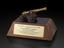 The Robert A. Heinlein memorial award, in wooden box