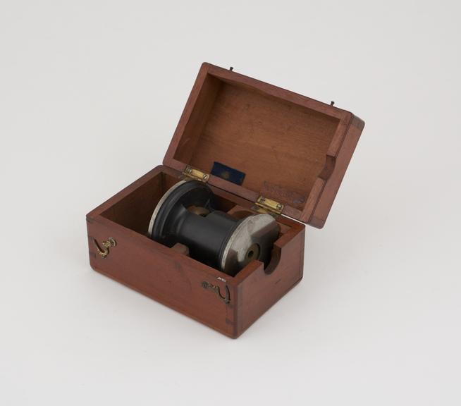 Bench microtome, in case, English, c.1850