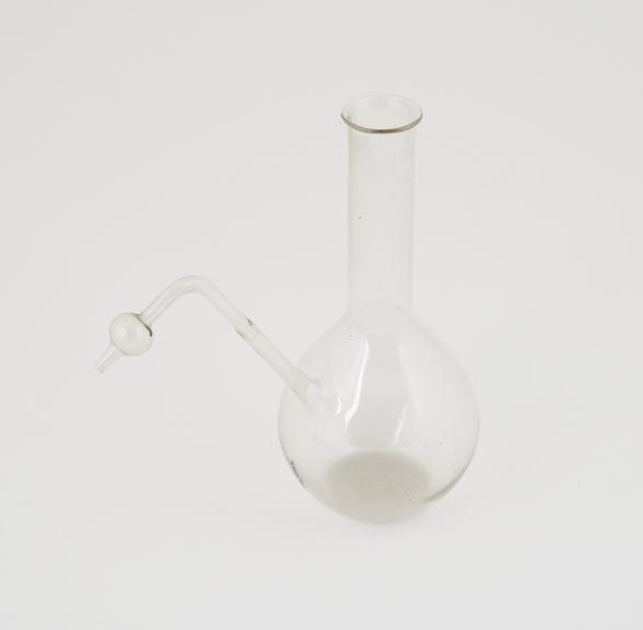 Glass flask, possibly used by Lister in his microbiological