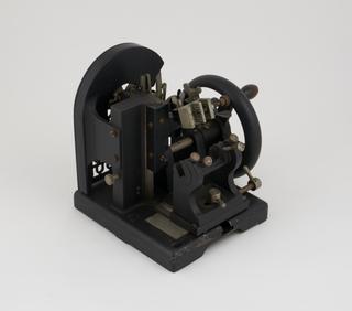 Rotary microtome no.8580 by Bausch and Lomb