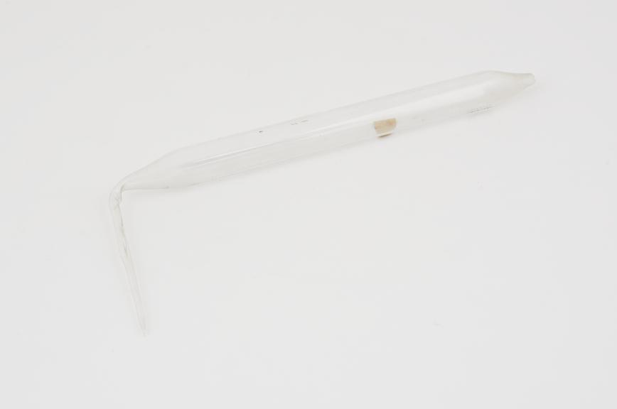 Glass tube drawn out at ends, from the Lister collection