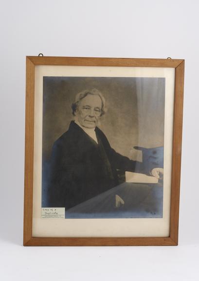 Copy of photograph of Joseph Jackson Lister