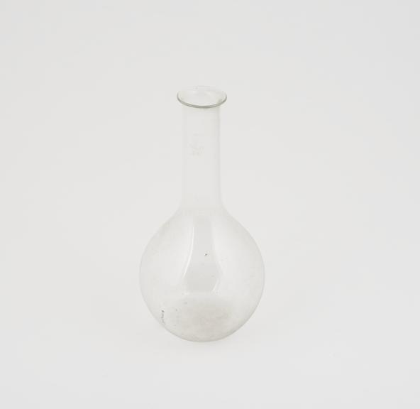 Glass flask, possibly used by Lister