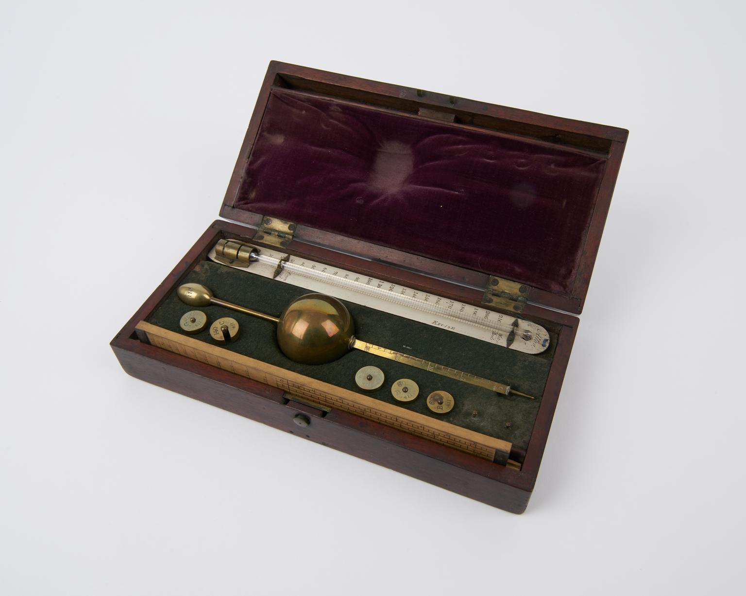 Hydro Meter Invention Hydrometer set | Science Museum Group Collection