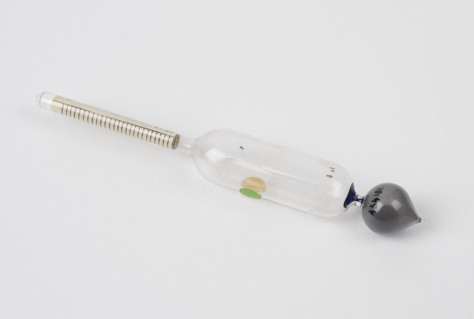 Hydro Meter Invention Glass hydrometer with mercury | Science Museum Group Collection