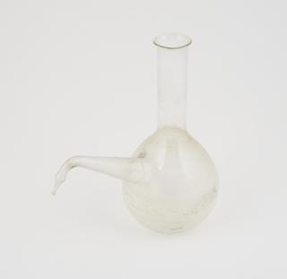 Flask with side arm