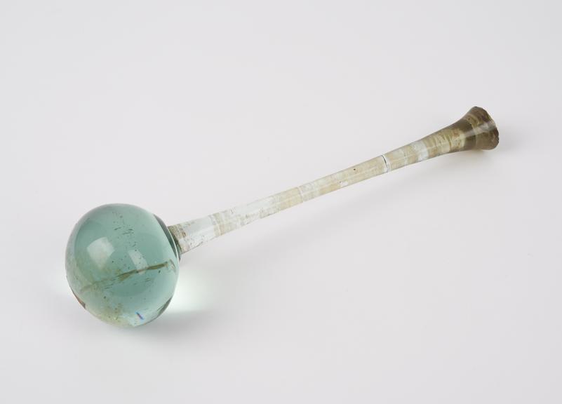 Glass stirring rod, 19th century