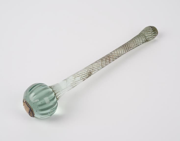 Glass stirring rod, Bristol, 1731-1900