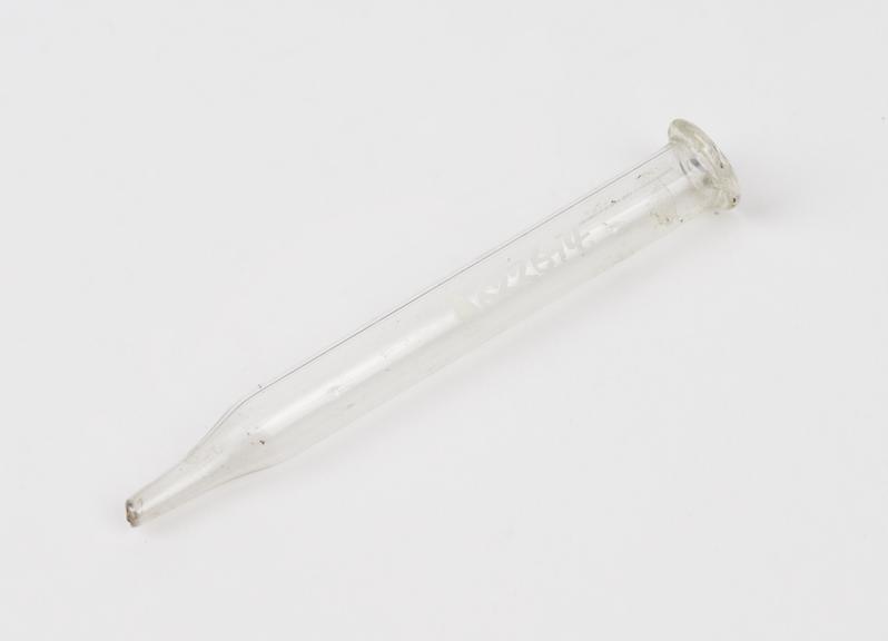 Pipette, glass, no bulb