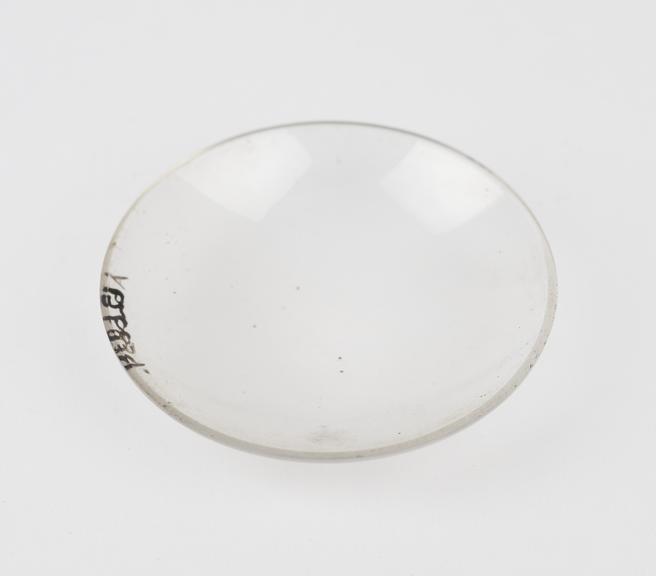 Watch glass, English, 1880-1940