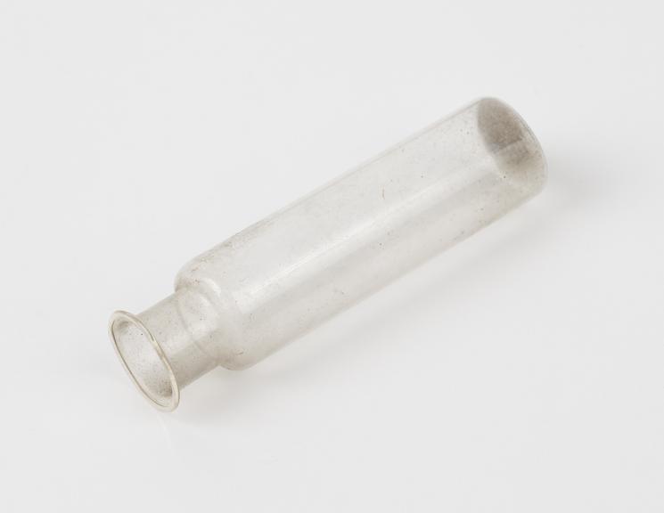 Test tube, clear glass, European, second half 19th century