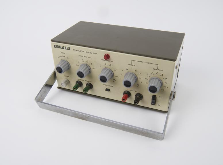 Stimulator, model 8048, by C.F. Palmer Ltd., London, 1968-1974