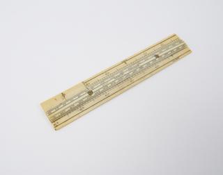 Slide rule for hydrometer