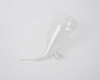 5 inch blown glass retorts c.1960 by Bayer Products Ltd.