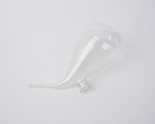 5 inch blown glass retorts c.1960 by Bayer Products Ltd.