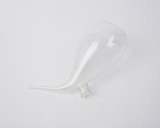 5 inch blown glass retorts c.1960 by Bayer Products Ltd.