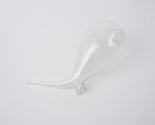 5 inch blown glass retorts c.1960 by Bayer Products Ltd.