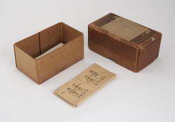 Variety of picture cards for stereoscope, London, England, 1925-1940