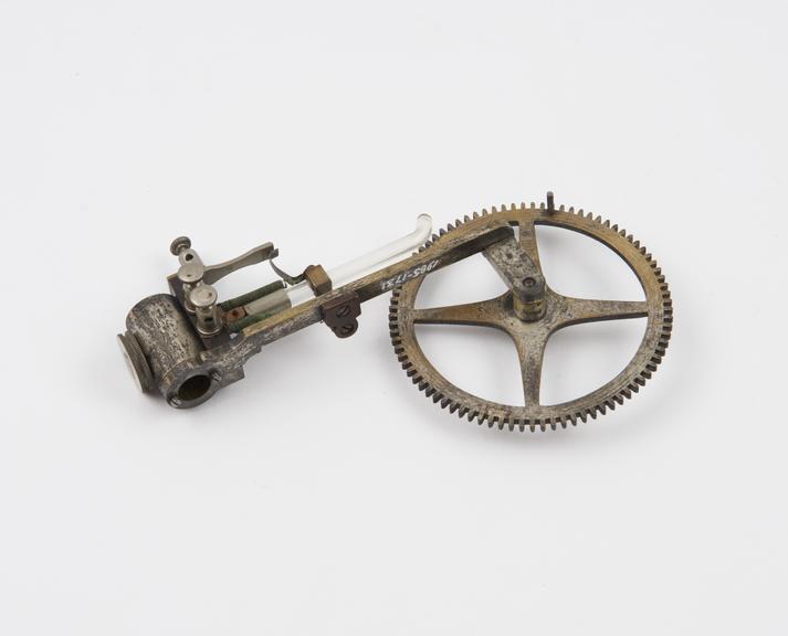 Marey's cogwheel interrupter, made by Charles Verdin, Paris