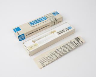 Radiometer electrodes in a white box