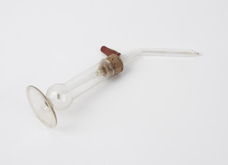 Test tube, with bung and glass pipe