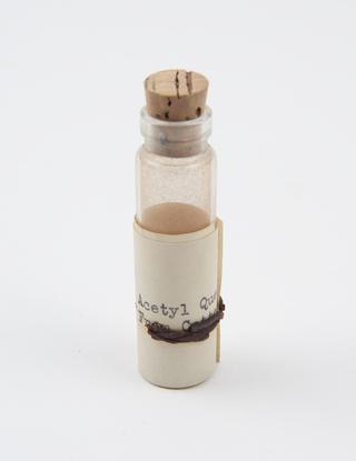 Specimen of compound derived from the constituents of natural substances belonging to F. B. Power