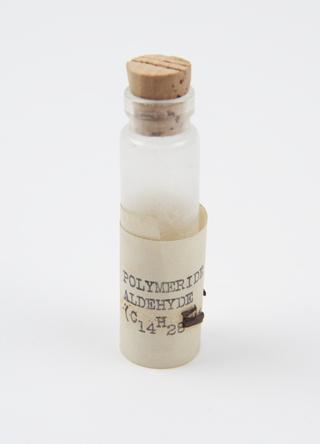 Specimen of compound derived from the constituents of natural substances belonging to F. B. Power