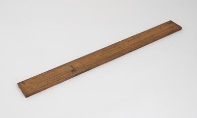 Near-point rule in wood and brass