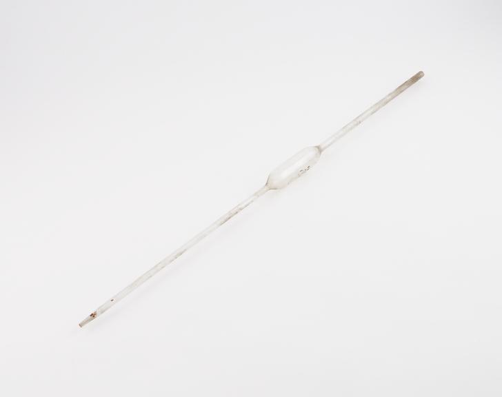 Twenty-five ml pipette, glass, early c.20