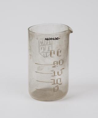 Clear glass 20 cc. measuring cylinder