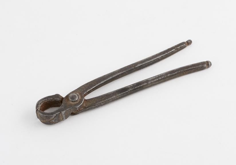 Dental forceps, straight, steel, Europe, 1601-1800