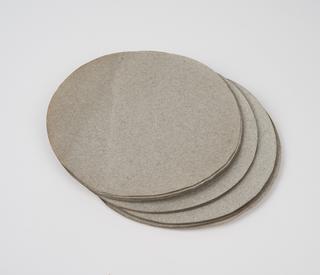 Circular pieces of filter paper
