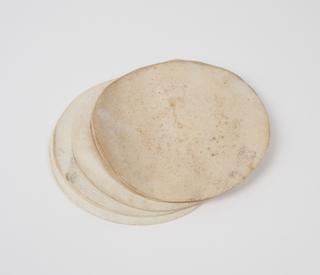 Circular pieces of filter paper