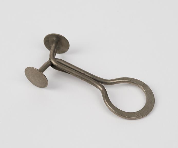 Mohr's clip, for rubber tubing, late 19th early 20th century